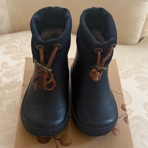 Wool Lined toddler rain boots size 22